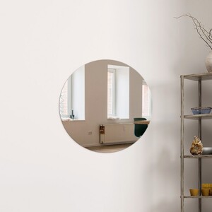 에이지리스에비뉴 벽에 붙이는 안전 아크릴 거울(40cm) 인테리어거울